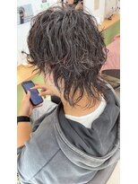 オリビアヘアー(OLIVIA HAIR) メンズウルフ×無造作デザインパーマ