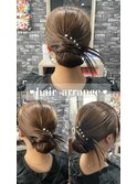 ＃ヘアセット＃結婚式＃ヘアメイク＃二次会＃ライブ＃推し活