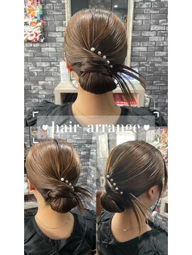 ＃ヘアセット＃結婚式＃ヘアメイク＃二次会＃ライブ＃推し活