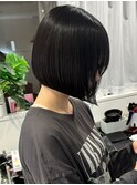 あご下1cm 王道ボブ 茶屋町