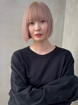 ネハス 名古屋栄店(nehus.) ブリーチ/クラゲヘアー/小顔に見せるヘア/ココアベージュ