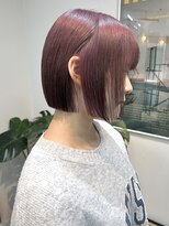ワット(W)&nbsp;【W】小林 ボブ×ピンクベージュ
