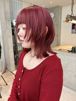 トレンチ(TRENCH)&nbsp;【KOTONA】ブリーチあり チェリーレッド