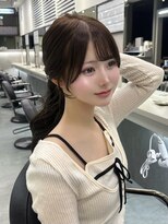 ハック 天神(HACK)&nbsp;【HINA】結んでも盛れる！似合わせ顔周りカット♪