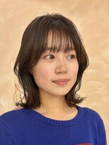 オアシスアヴェダ ザ・ペニンシュラ東京(OASIS AVEDA)&nbsp;ミディアム・レイヤー・オリーブカラー・銀座日比谷20代30代