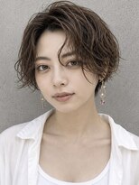 エストアール フクオカ 福岡博多店(est-r. Fukuoka)&nbsp;ハンサムショート×パーマスタイル