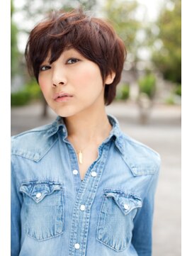 美容室 ファクト(fact) 10代20代★大人かわいい★艶感ストレート×透明感外国人風カラー