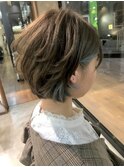 チラ見せインナーブルー