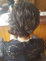 エクステンション クーチャー(Extention Cu'cha) 結婚式お呼ばれ ルーズサイドアップ(^O^)