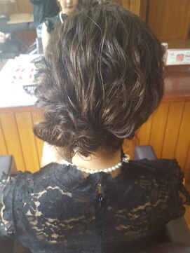 エクステンション クーチャー(Extention Cu'cha) 結婚式お呼ばれ ルーズサイドアップ(^O^)