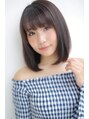 アグ ヘアー カノン 塚本店(Agu hair kanon)&nbsp;ナチュラルボブ透明感のあるアッシュ系カラー