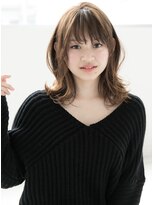 ラノバイヘアー(Lano by HAIR) 【Lano by HAIR】関亜梨佐 黒髪暗髪アッシュ小顔ミディアム