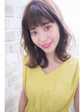 エルサフィロ キタハマ(el zafiro kitahama) 【el zafiro  kitahama】シースルー　バング　セミディー