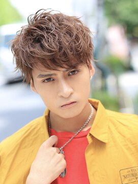 リップス 二子玉川店 (LIPPS) リアソフブラスト ツーブロック ナチュラル マッシュ