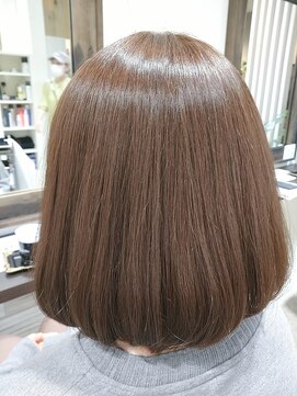 ラファンス イマザト(LaFENCE IMAZATO) ボブ×春カラー　20代30代40代50代　ショートボブ　丸みショート