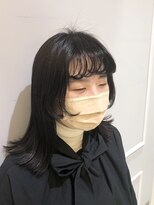 ネオリーブギンザ 銀座店(Neolive GINZA)&nbsp;顔まわりのパーマでイメチェンヘアスタイル