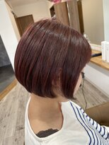 エイチヘアープロダクト(H hair product)&nbsp;ミニボブ×シアトネカラーペタルピンク