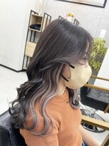 アリープパロット(ALEAP parrot)&nbsp;インナーカラー/ピンクベージュ 【ALEAP parrot/多賀】