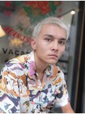 モテるメンズ束感ツーブロックスパイキーショート