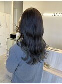 暗めアッシュカラー