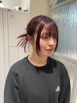 アソビセカンド 原宿(ASOBI 2nd) イメチェン/フルバング/似合わせカット/デザインカラー