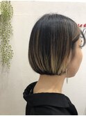 切りっぱなしボブ