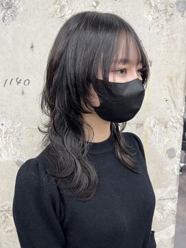 スノットバイガルテ(SNOT by GARTE) ロングトウルフカット/韓国風ウルフヘア/顔周りレイヤーカット