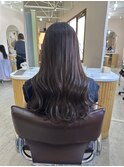 艶ロング×透明感グレージュ