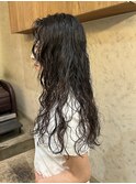 ロングパーマ