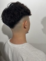 ザ オーダー(THE ORDER)&nbsp;ツイストスパイラルパーマスパイキーショートラルフカール刈上げ