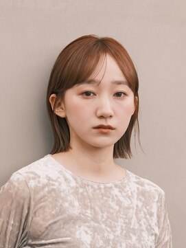 ガーデンヨコハマ(GARDEN YOKOHAMA) ボブ くびれボブ 韓国風ボブ 似合わせカット メルティカラー