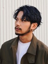 フィフスパーク(fifth PARK)&nbsp;渋谷センターパート波巻きスパイラルパーマツイスパシャドウ緩め