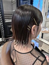 結婚式・お呼ばれヘア/タイトボブ