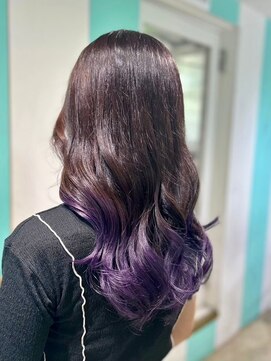 マティーナ ヘアー 池袋(Matina hair) 【グラデーションカラー×ラベンダー】池袋美容室