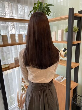 ジーナ 船橋(Zina) 髪質改善＊ロングレイヤーグレーベージュ＊美髪【Zina船橋】