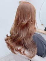 シアエミュー 新越谷店(SHEER emu)&nbsp;ブリーチ１回オレンジベージュ