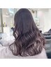 ケアブリーチによるダブルカラー+炭酸泉spa【￥15400】(インナーカラーもOK)