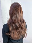 美髪韓国ヘア顔周りレイヤーロング_ba549591