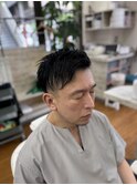 刈り上げツーブロックショート