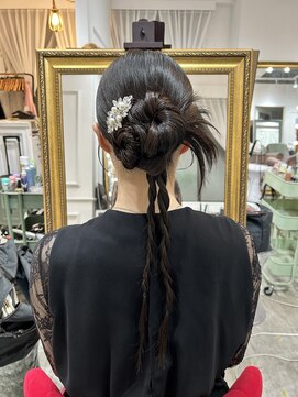 セット アンド バイ ルゥーダ 品川駅前店(SET and..by Rouxda.) アレンジカチモリヘア