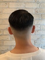 グラッドバーバードットエビス 恵比寿(GLAD BARBER. EBISU)&nbsp;サーフカール/スパイキーショート/ブルーブラック[恵比寿]