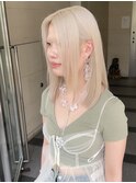 《袴田》ホワイトブロンド