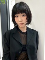 ユーフォリア 新宿通り(Euphoria)&nbsp;☆ヌーディカラー/小顔ヘア/大人ボブ/前下がりレイヤーボブ