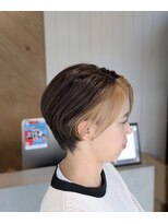 エイト 沖縄豊崎店(EIGHT toyosaki) 【EIGHT 豊崎】お客様スタイル…ショート×フェイスフレーミング