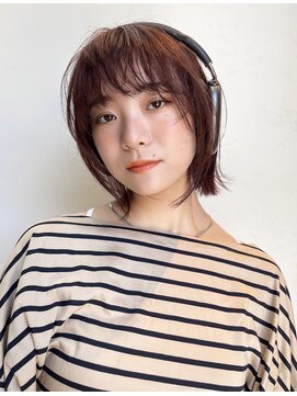 ガーデンヨコハマ(GARDEN YOKOHAMA) ボブ/モーヴピンク/ピンクブラウン/ストレート