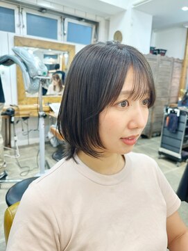 ニューラインギンザ(New-Line 銀座) レイヤーボブ(金子涼)