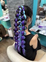 リエラ 新宿(RIERA)&nbsp;エクステ編みポニー