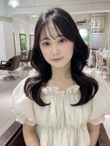 フォルテ 表参道店(FORTE) 【フォルテ千鶴】髪質改善/暗めカラー/ミディアムヘア/前髪縮毛