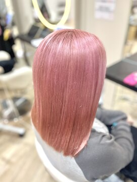 アーチバイケンジ(arch by kenje) ペールピンク/平塚ブリーチカラー/arch