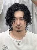 グランジサーフパーマルーズショートパーマアクティブショート
